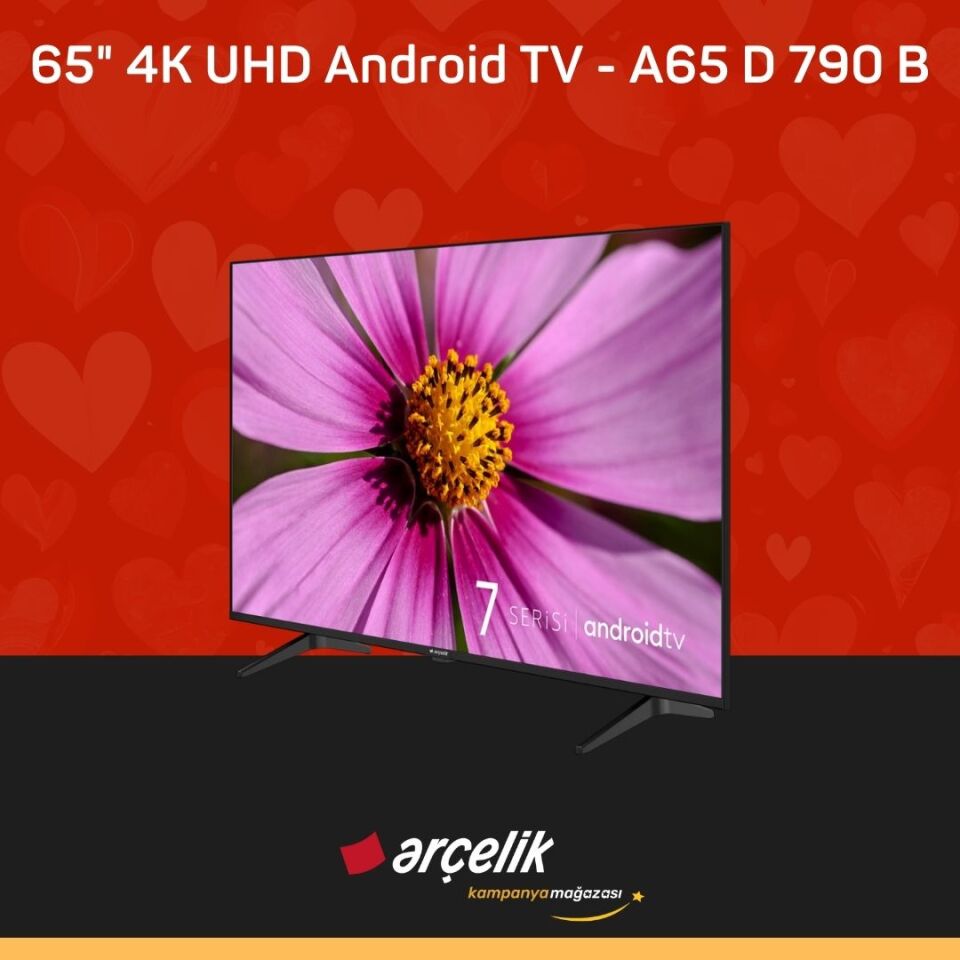ARÇELİK 65'' 4K UHD Android TV - A65 D 790 B