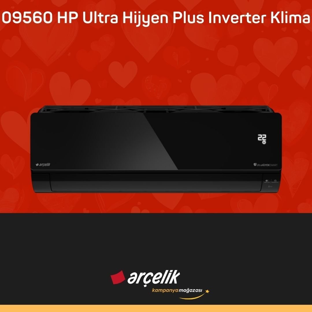 ARÇELİK 09560 HP Ultra Hijyen Plus Prosmart Inverter Klima
