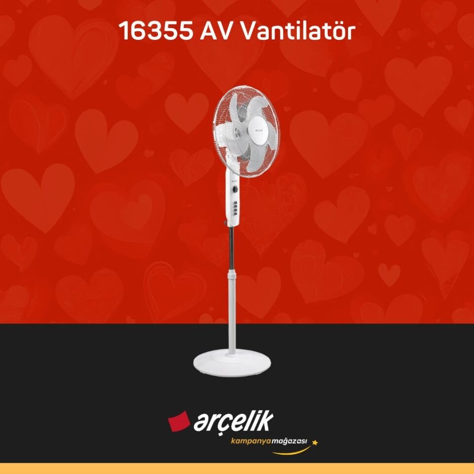 ARÇELİK 16355 AV Ayaklı Vantilatör