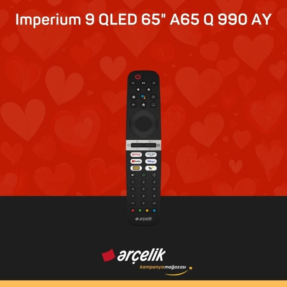 ARÇELİK A65 Q 990 AY Smart TV