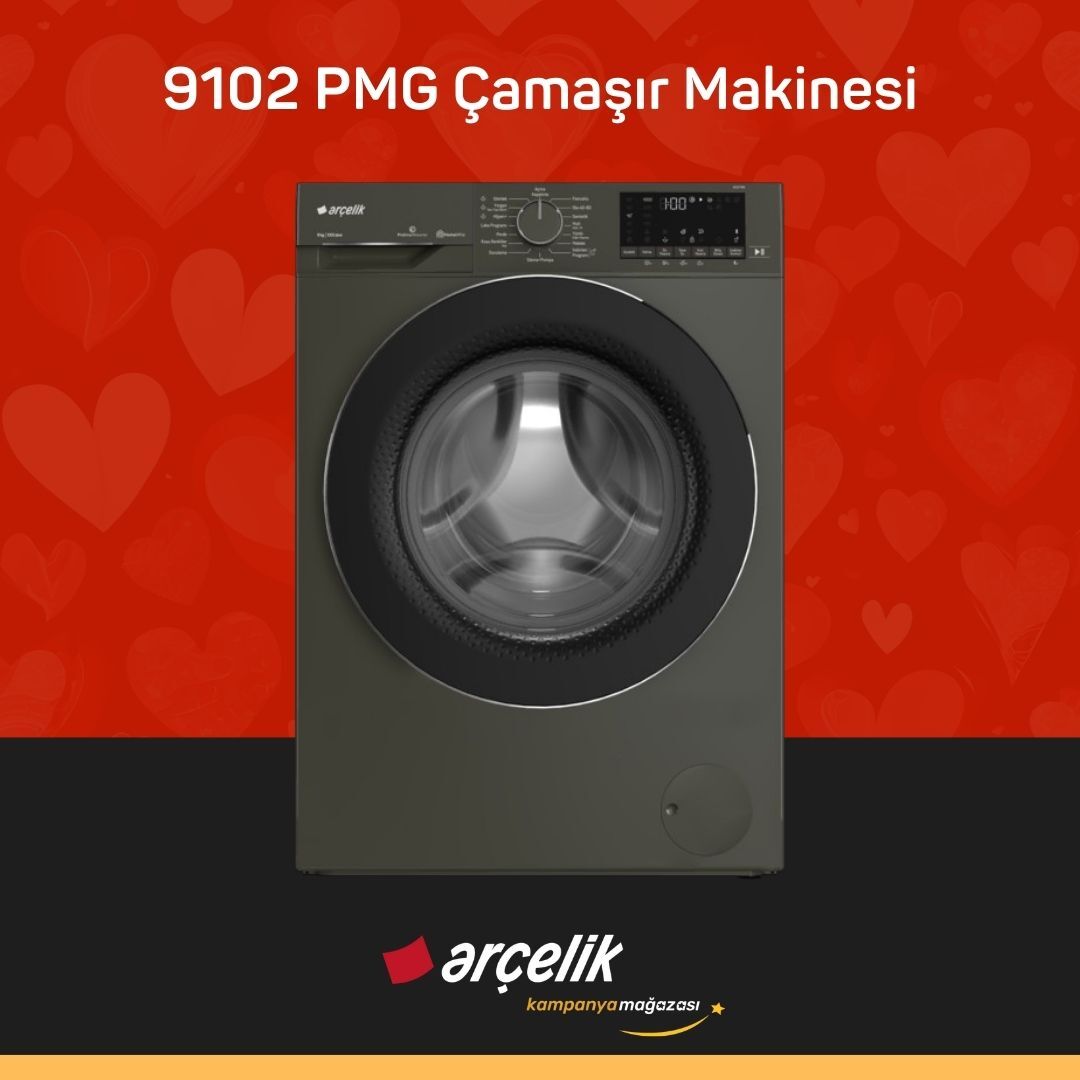 ARÇELİK 9102 PMG Çamaşır Makinesi