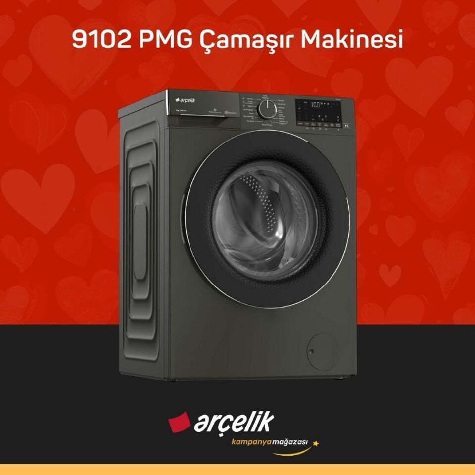 ARÇELİK 9102 PMG Çamaşır Makinesi