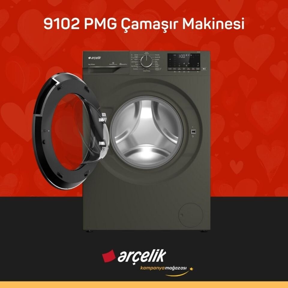 ARÇELİK 9102 PMG Çamaşır Makinesi