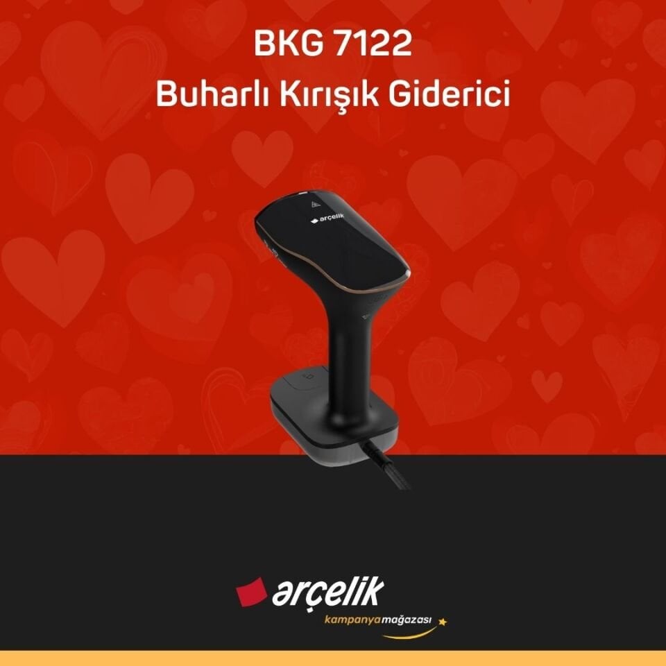 ARÇELİK BKG 7122 Buharlı Kırışık Giderici