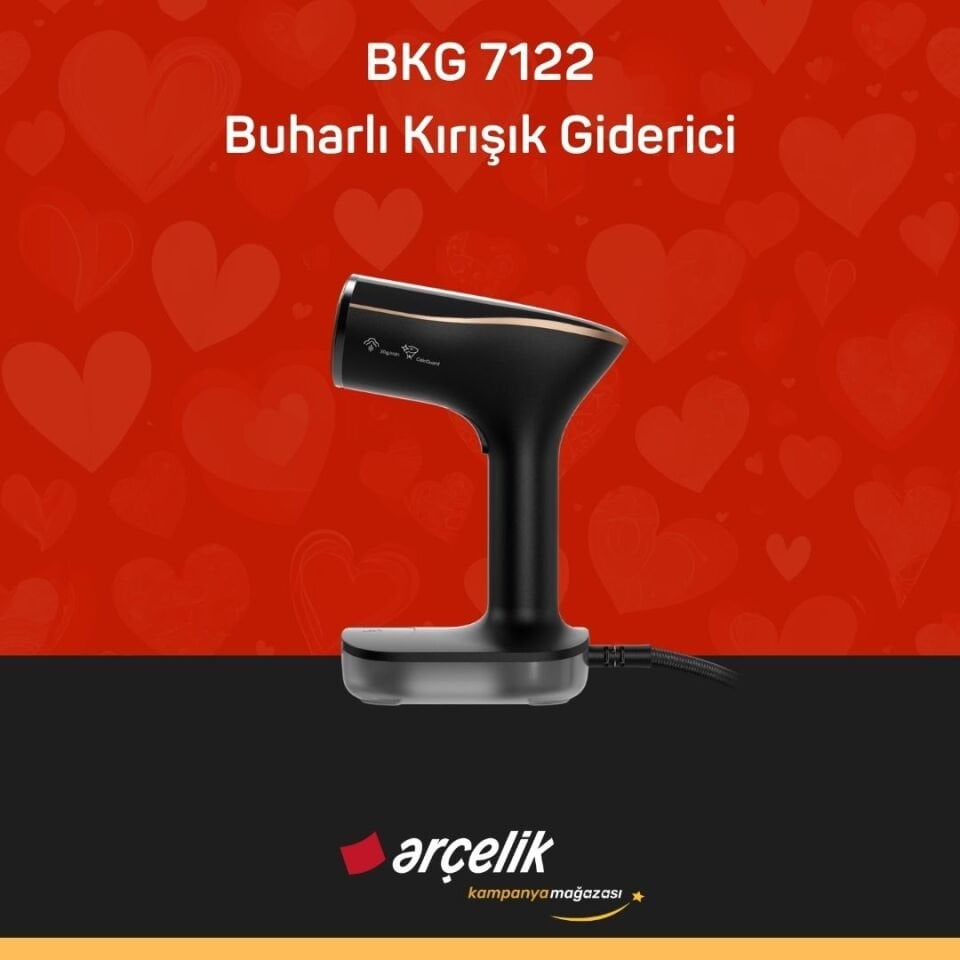 ARÇELİK BKG 7122 Buharlı Kırışık Giderici
