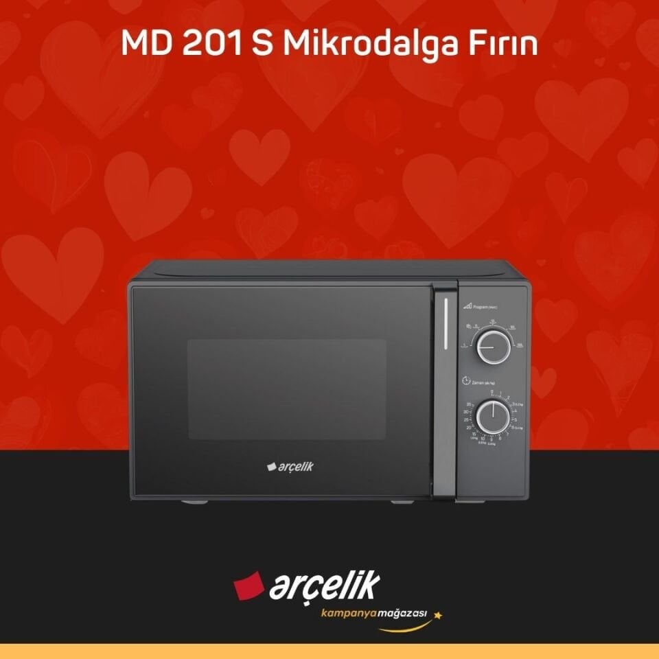 ARÇELİK MD 201 S Mikrodalga Fırın