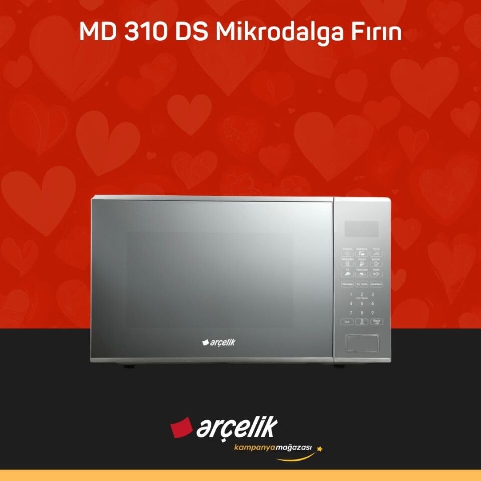 ARÇELİK MD 310 DS Mikrodalga Fırın