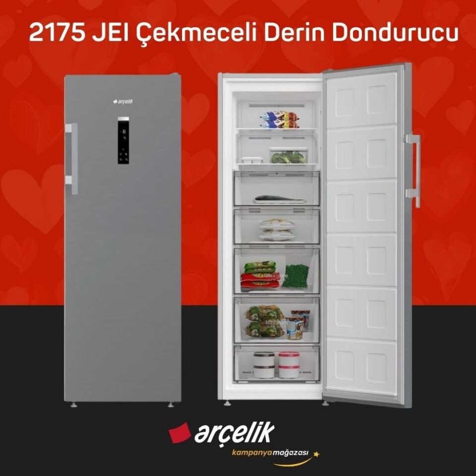 ARÇELİK 2175 JEI Çekmeceli Derin Dondurucu