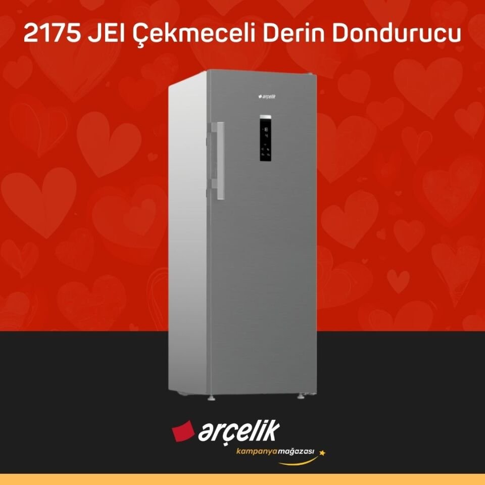 ARÇELİK 2175 JEI 7 Bölmeli Derin Dondurucu