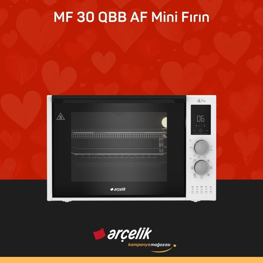 ARÇELİK MF 30 QBB AF Mini Fırın