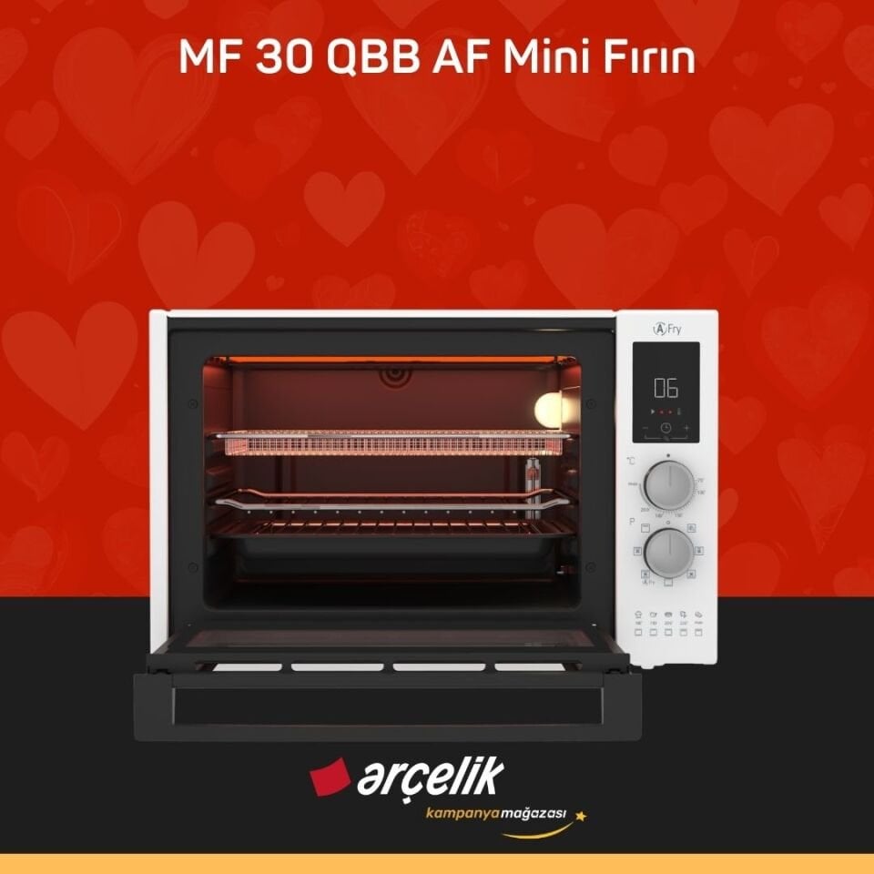 ARÇELİK MF 30 QBB AF Mini Fırın