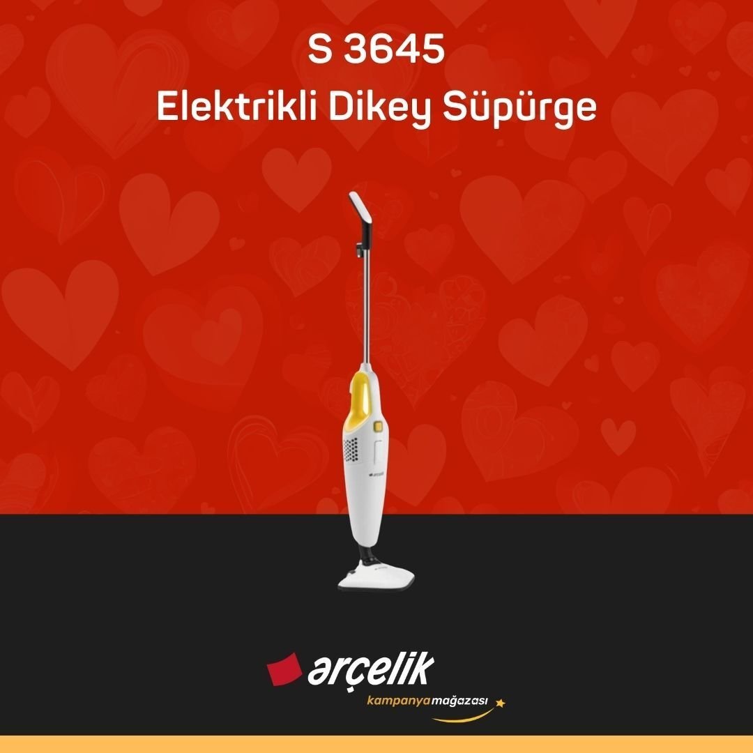 ARÇELİK S 3645 Elektrikli Dikey Süpürge
