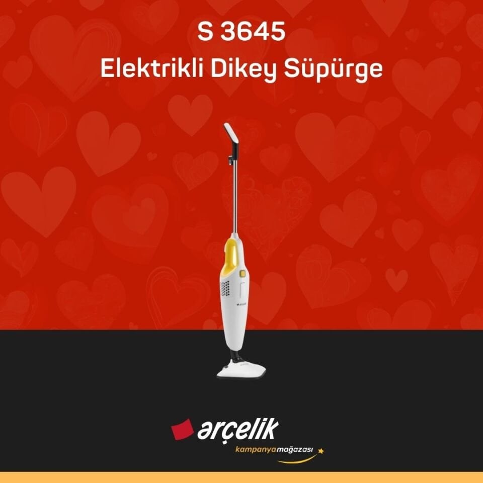 ARÇELİK S 3645 Elektrikli Dikey Süpürge