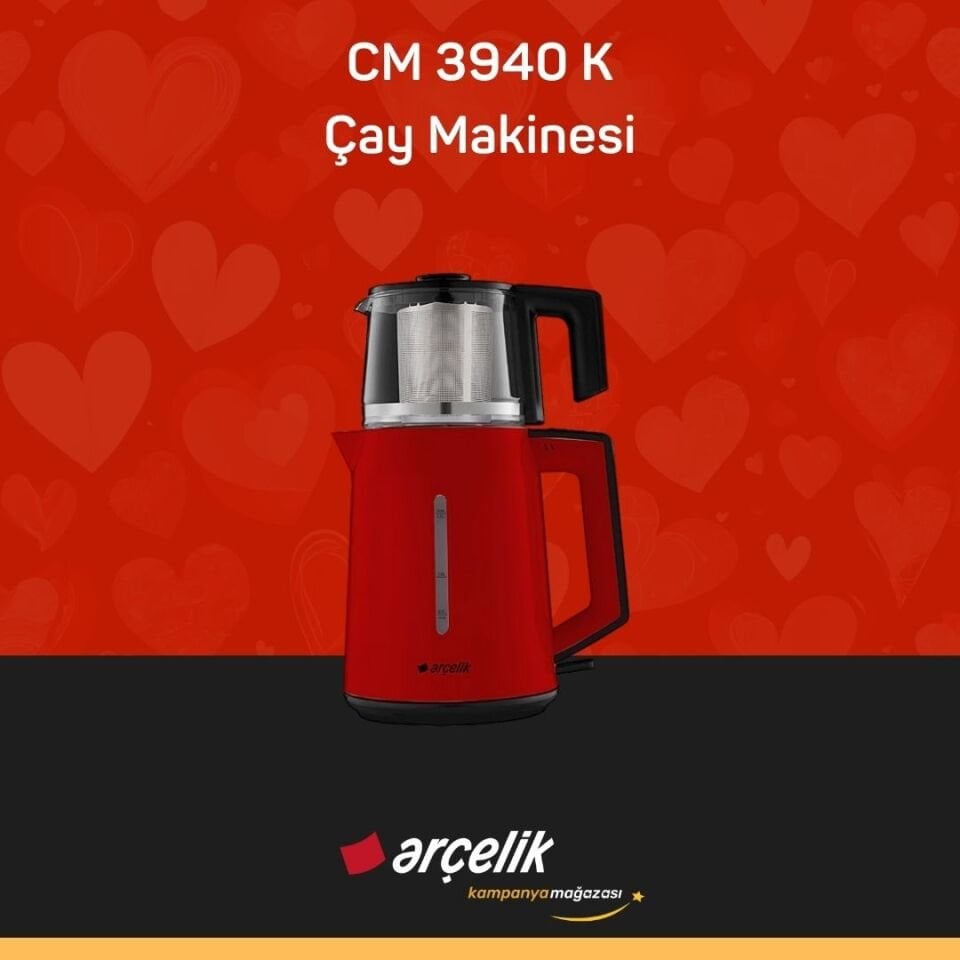 ARÇELİK CM 3940 K Çay Makinesi