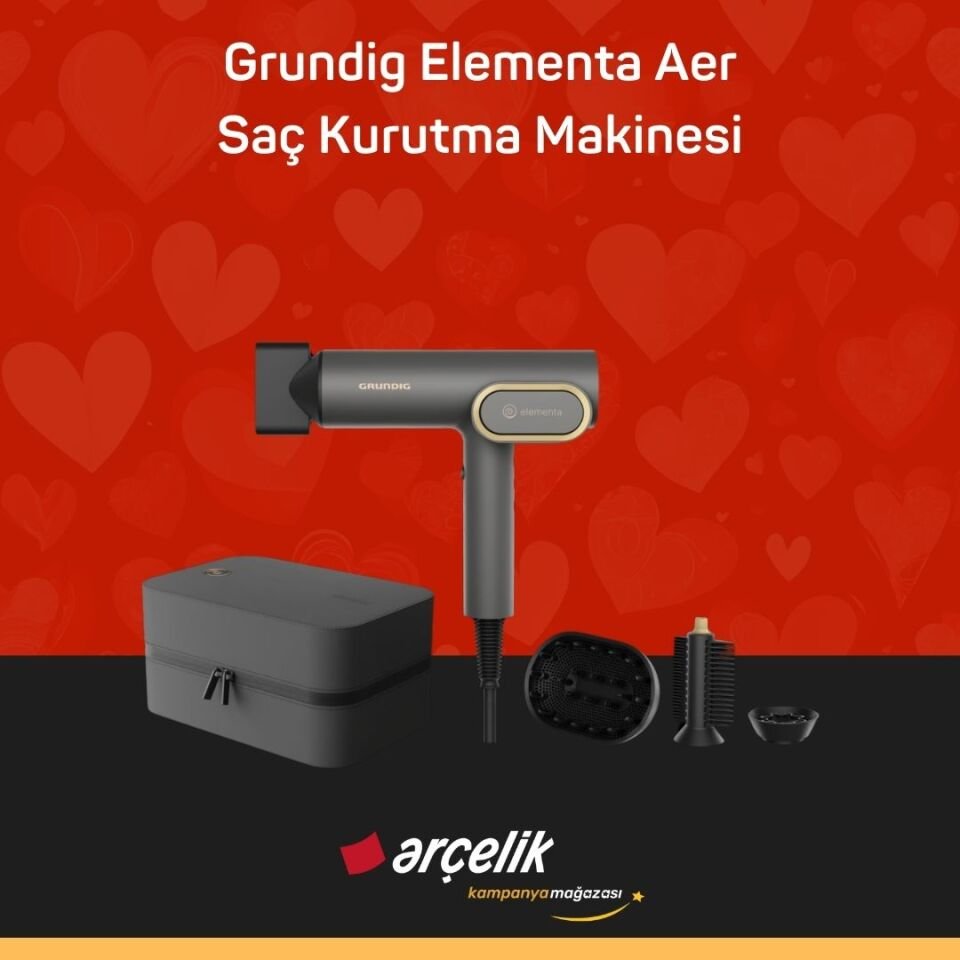 GRUNDIG Elementa Aer Saç Kurutma Makinesi