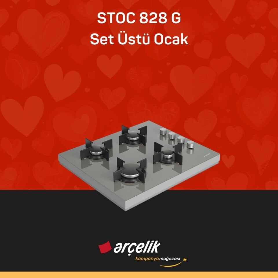 ARÇELİK STOC 828 G Set Üstü Ocak
