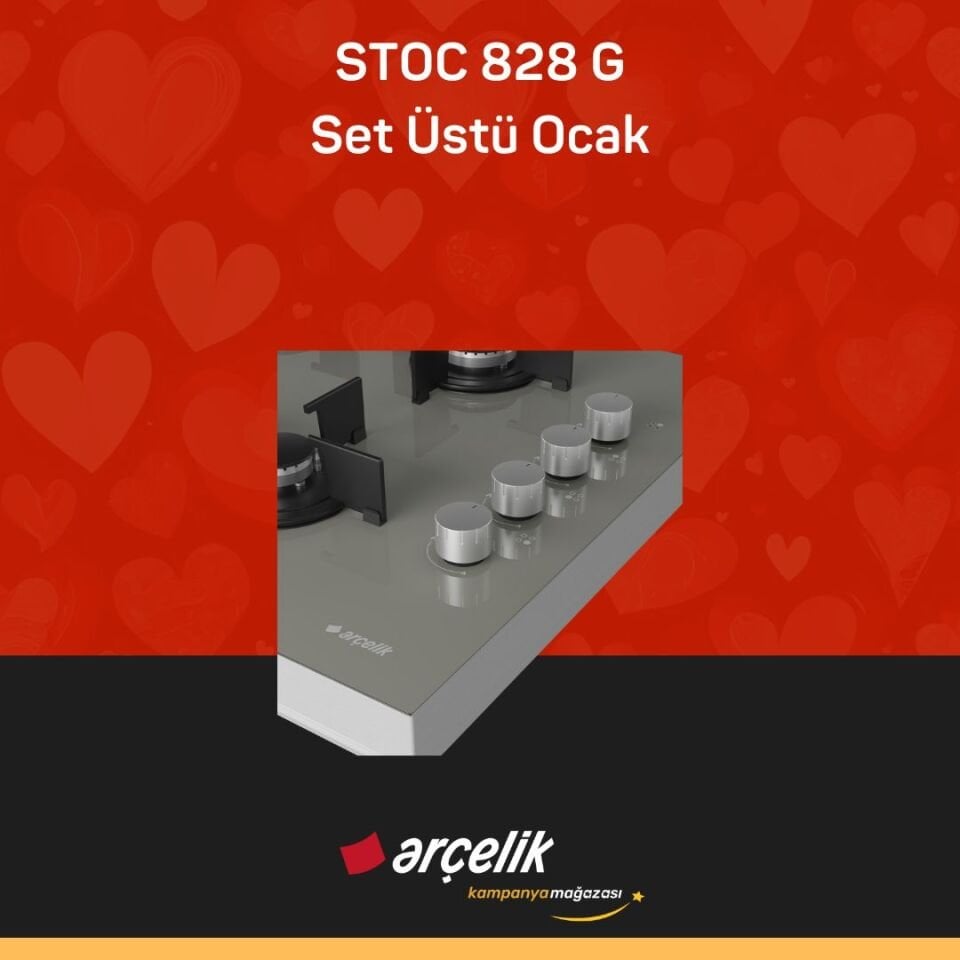 ARÇELİK STOC 828 G Set Üstü Ocak