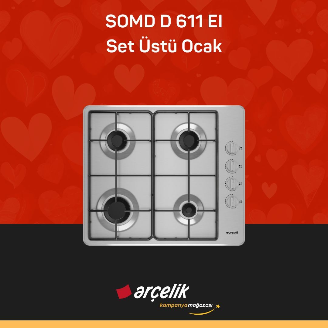ARÇELİK SOMD D 611 EI Set Üstü Ocak