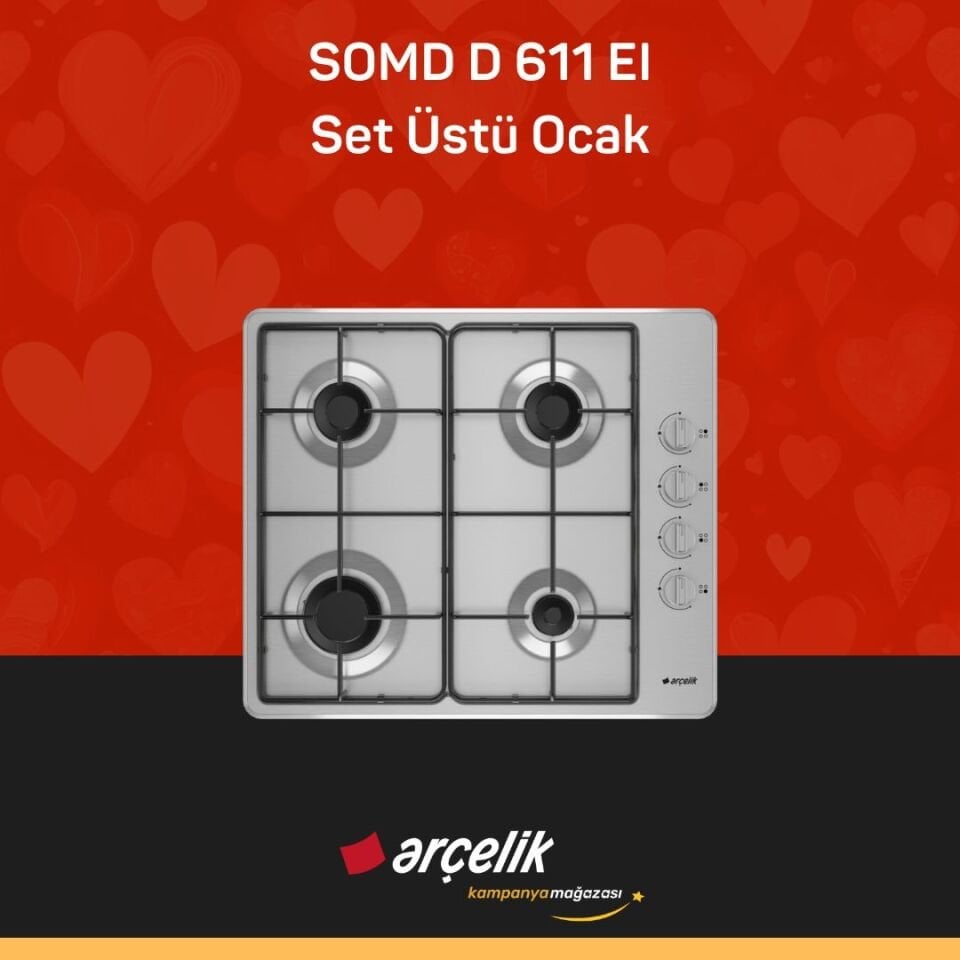 ARÇELİK SOMD D 611 EI Set Üstü Ocak