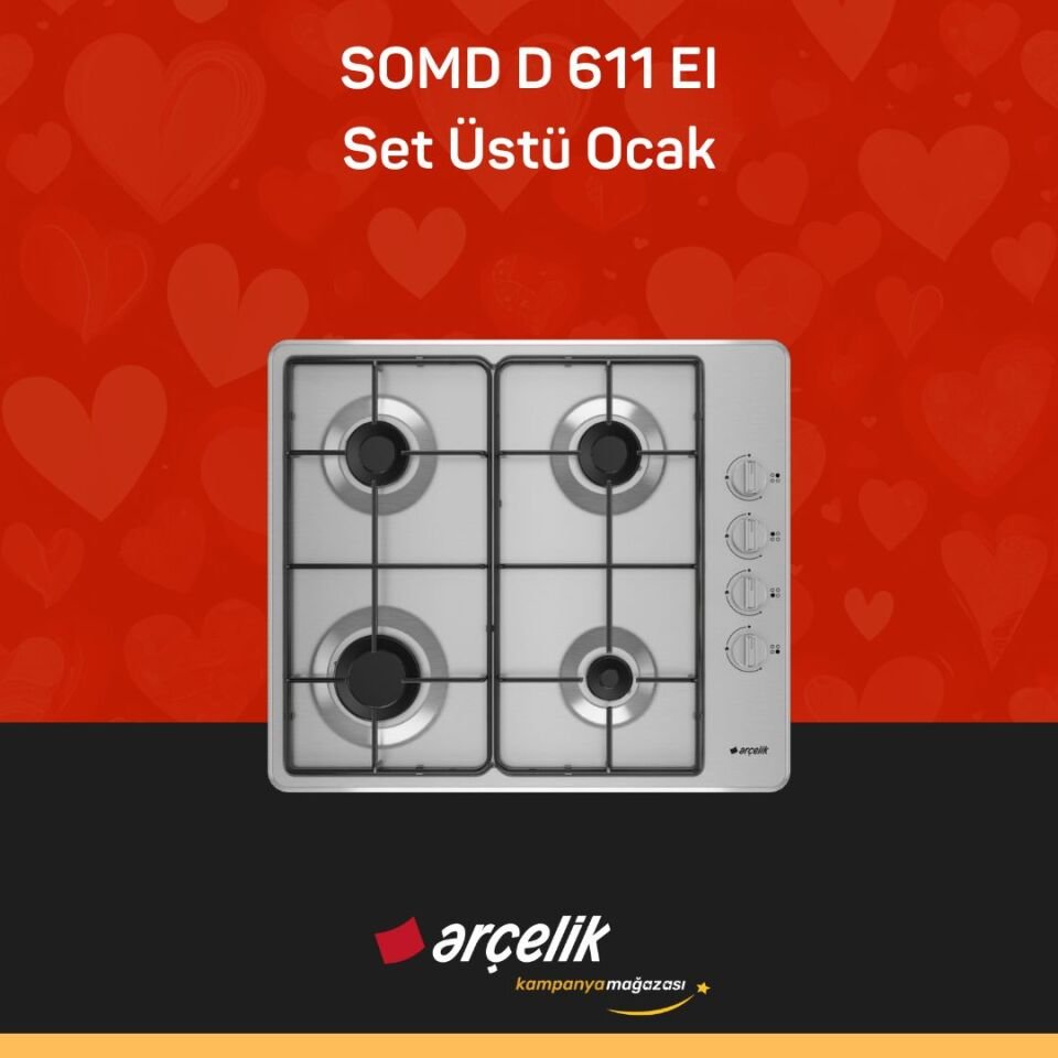 ARÇELİK SOMD D 611 EI Set Üstü Ocak