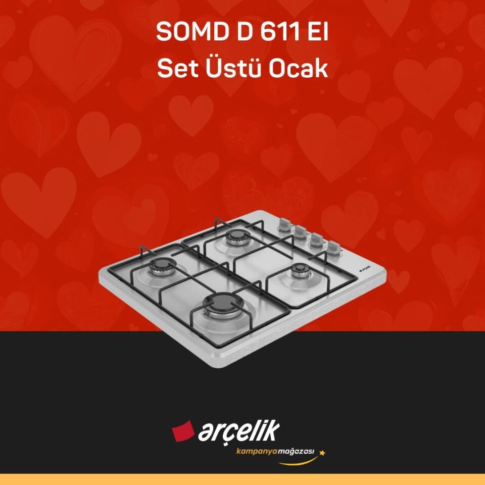 ARÇELİK SOMD D 611 EI Set Üstü Ocak
