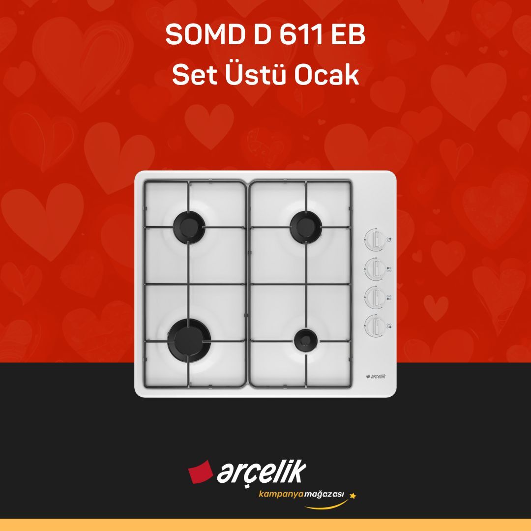 ARÇELİK SOMD D 611 EB Set Üstü Ocak