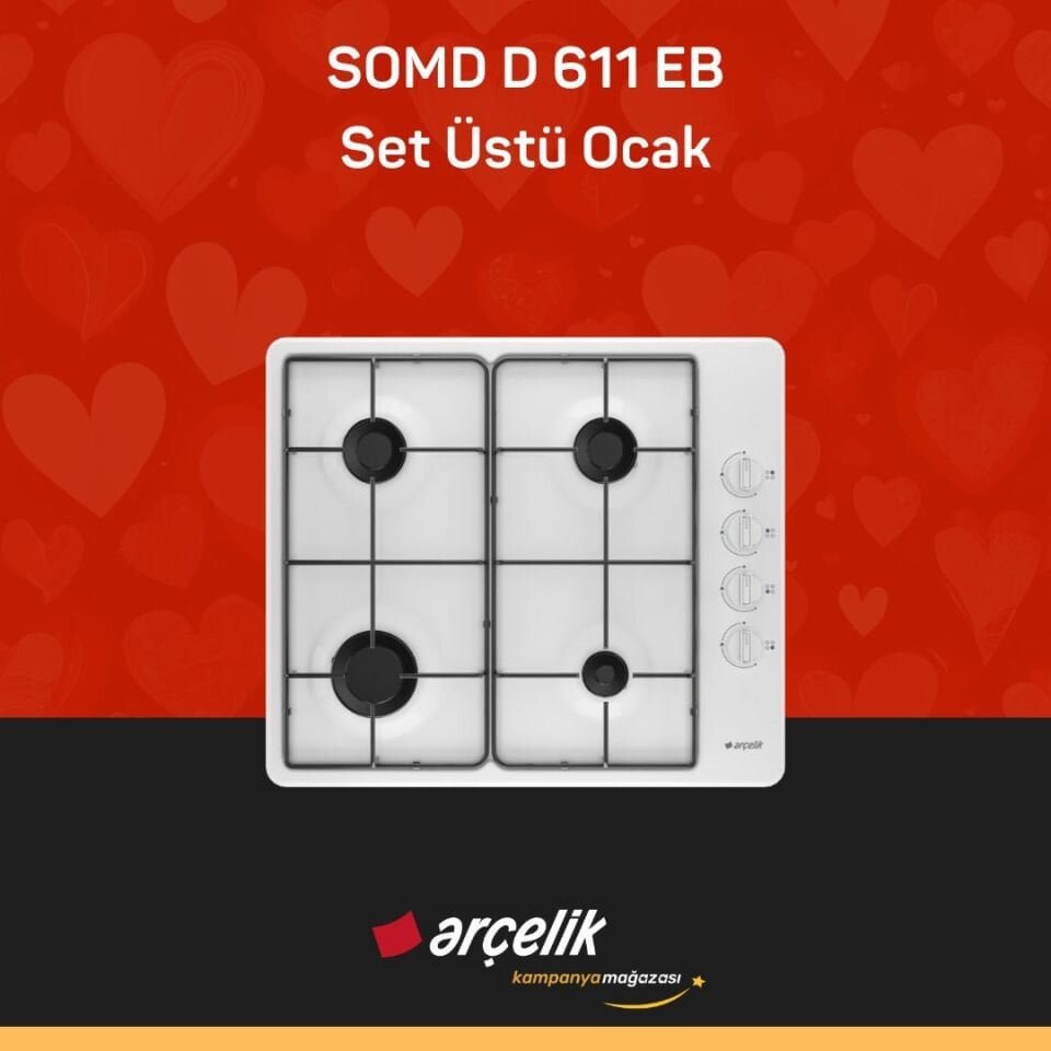 ARÇELİK SOMD D 611 EB Set Üstü Ocak