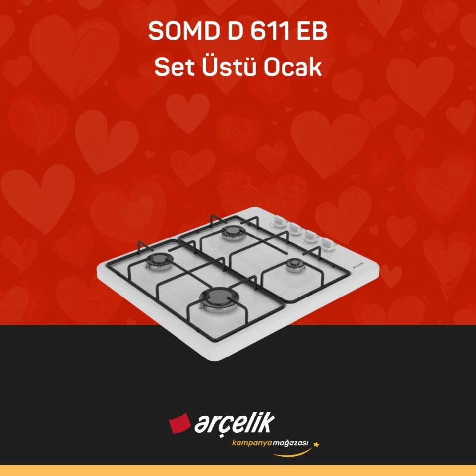 ARÇELİK SOMD D 611 EB Set Üstü Ocak