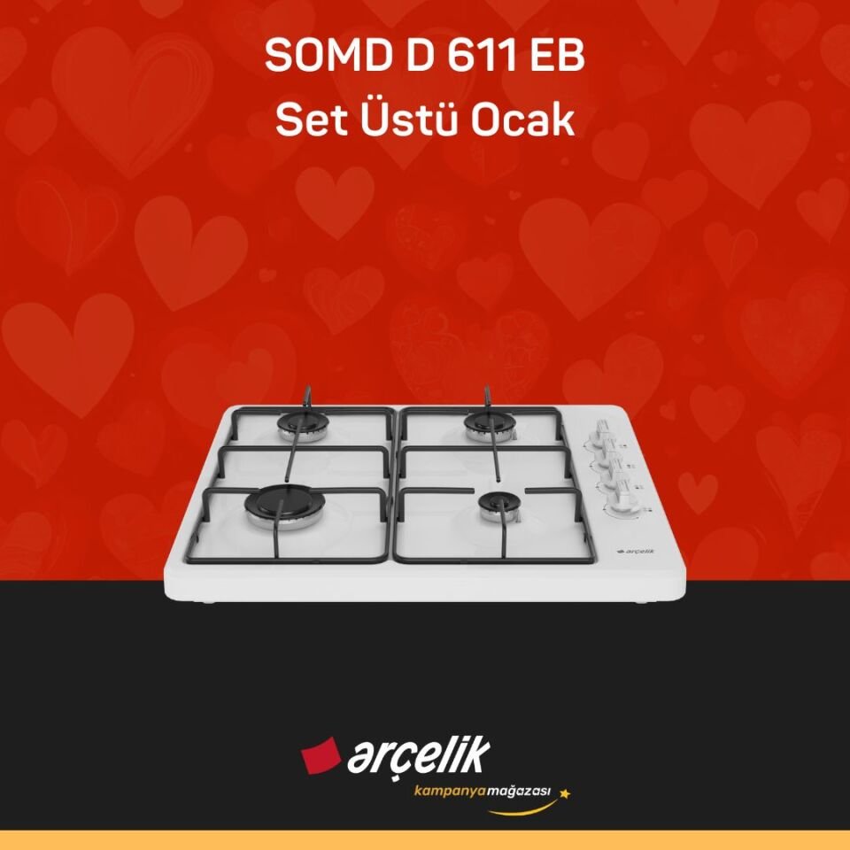 ARÇELİK SOMD D 611 EB Set Üstü Ocak
