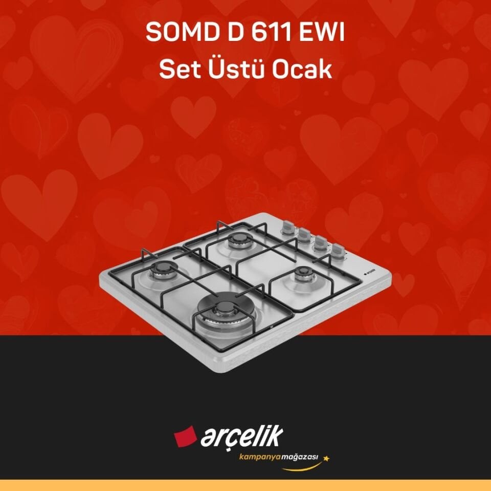 ARÇELİK SOMD D 611 EWI Set Üstü Ocak