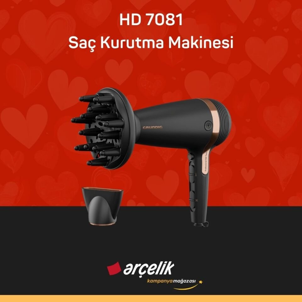 HD 7081 Saç Kurutma Makinesi