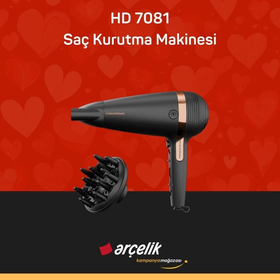 HD 7081 Saç Kurutma Makinesi