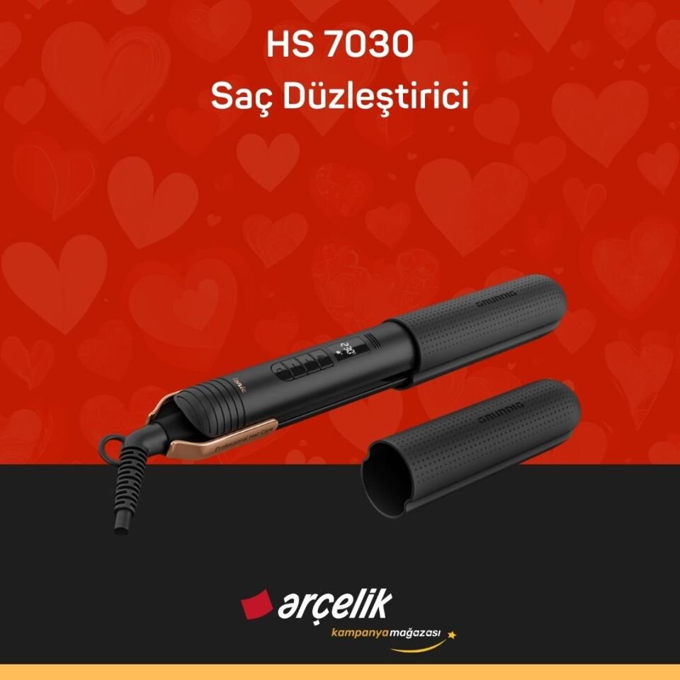 GRUNDIG HS 7030 Saç Düzleştirici