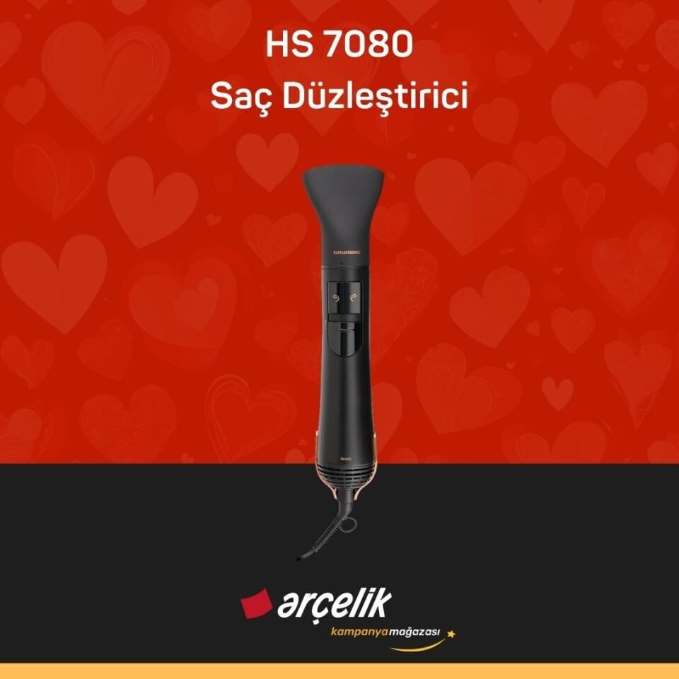 GRUNDIG HS 7080 Saç Düzleştirici