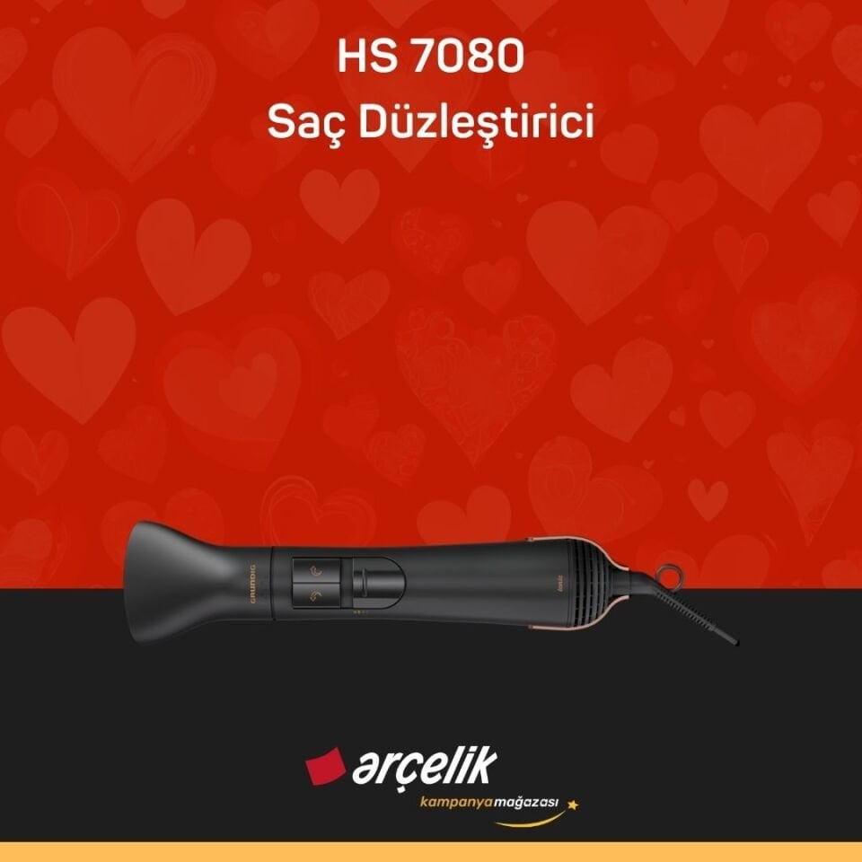GRUNDIG HS 7080 Saç Düzleştirici
