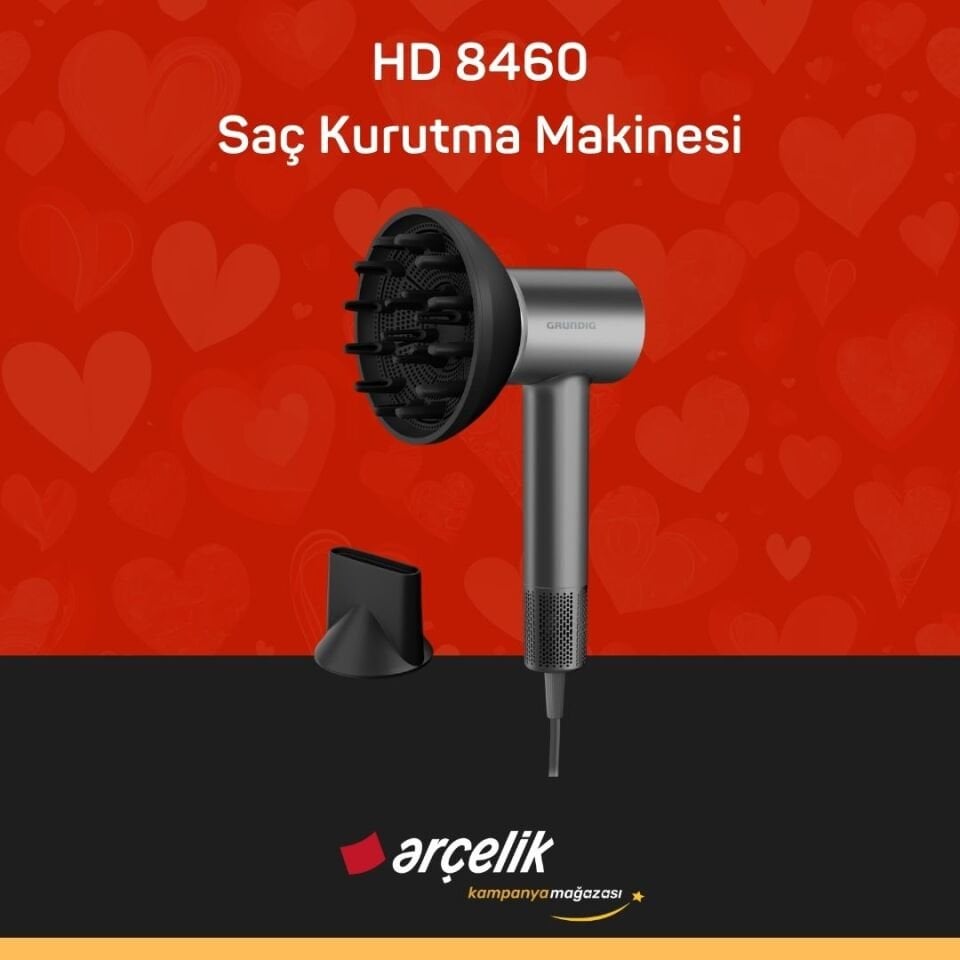 HD 8460 Saç Kurutma Makinesi