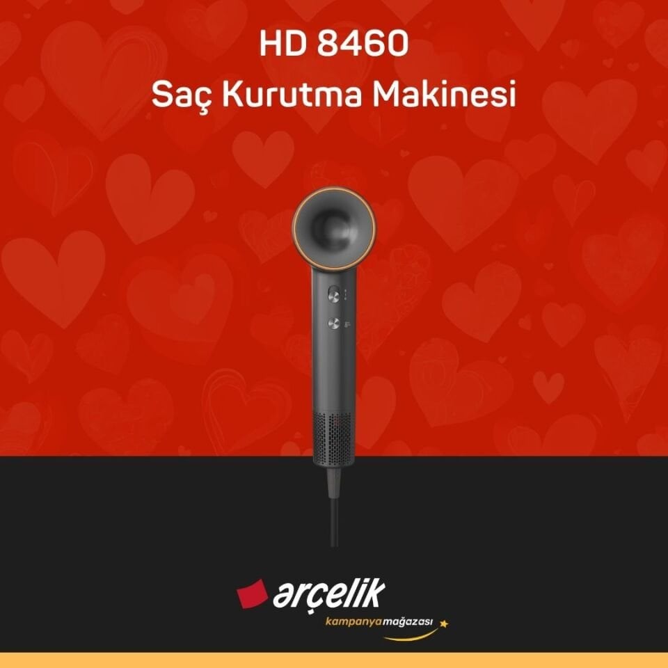 HD 8460 Saç Kurutma Makinesi