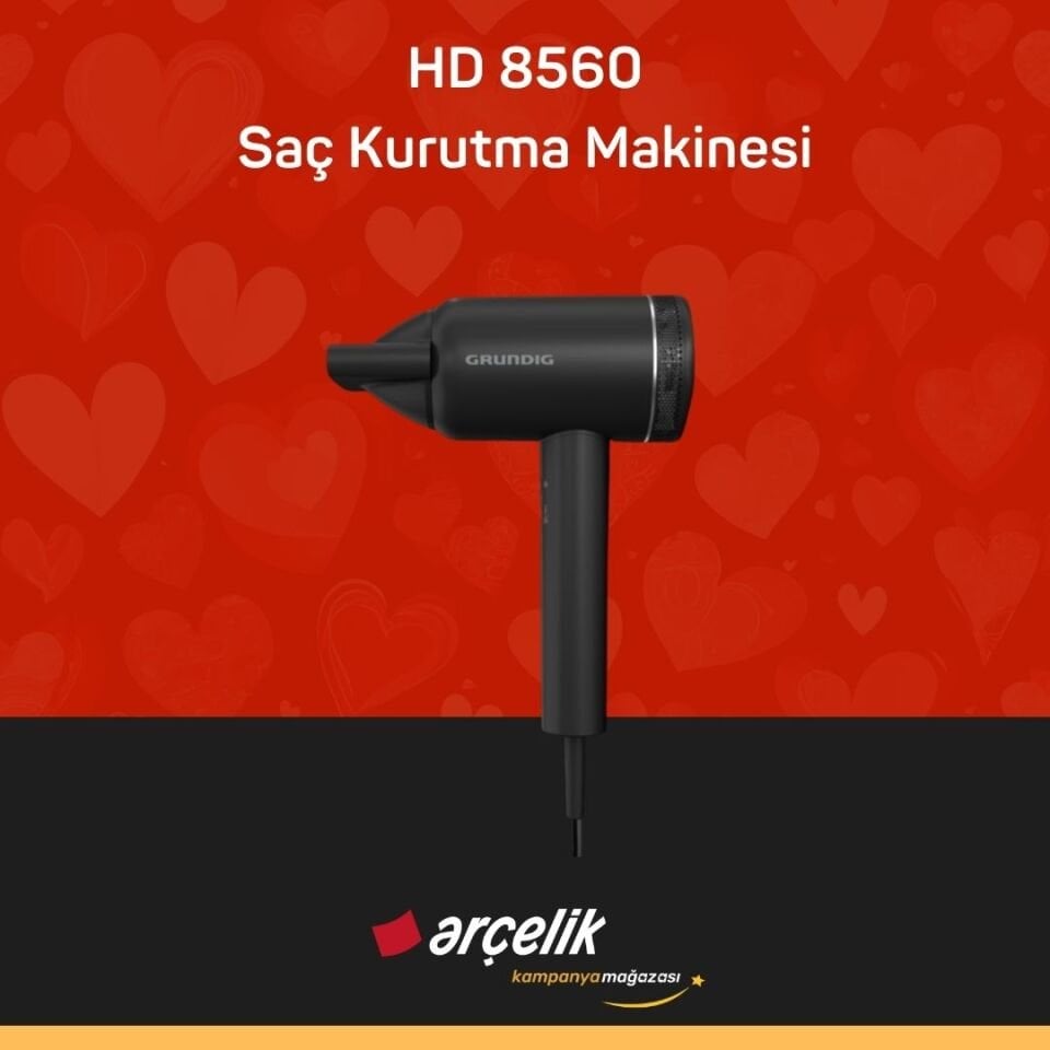 GRUNDIG HD 8560 Saç Kurutma Makinesi