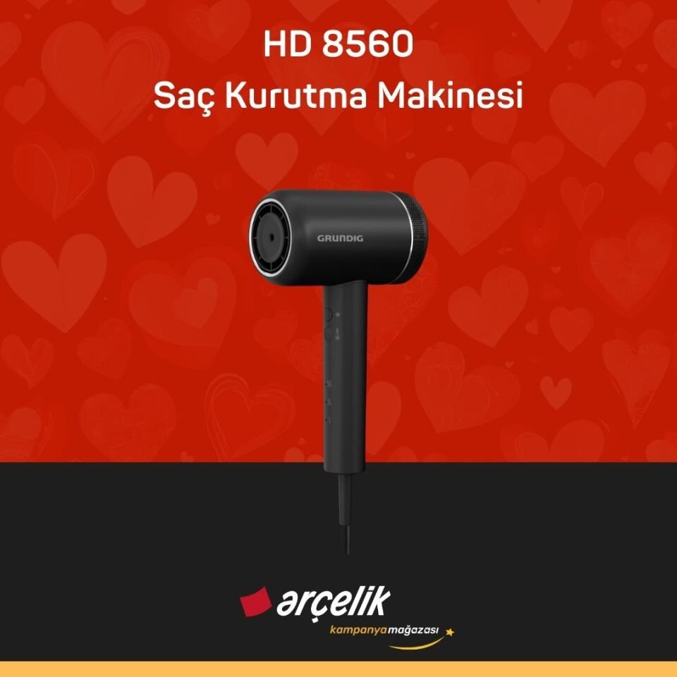 GRUNDIG HD 8560 Saç Kurutma Makinesi