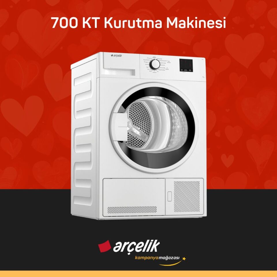 ARÇELİK 7100 M Çamaşır Makinesi -  700 KT Kurutma Makinesi