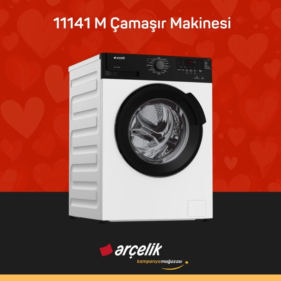 ARÇELİK 11141 M Çamaşır Makinesi - 1101 KMX Kurutma Makinesi