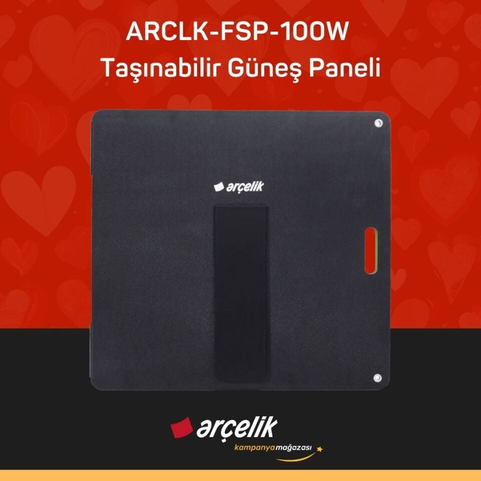 ARÇELİK ARCLK-FSP-100W Taşınabilir Güneş Paneli