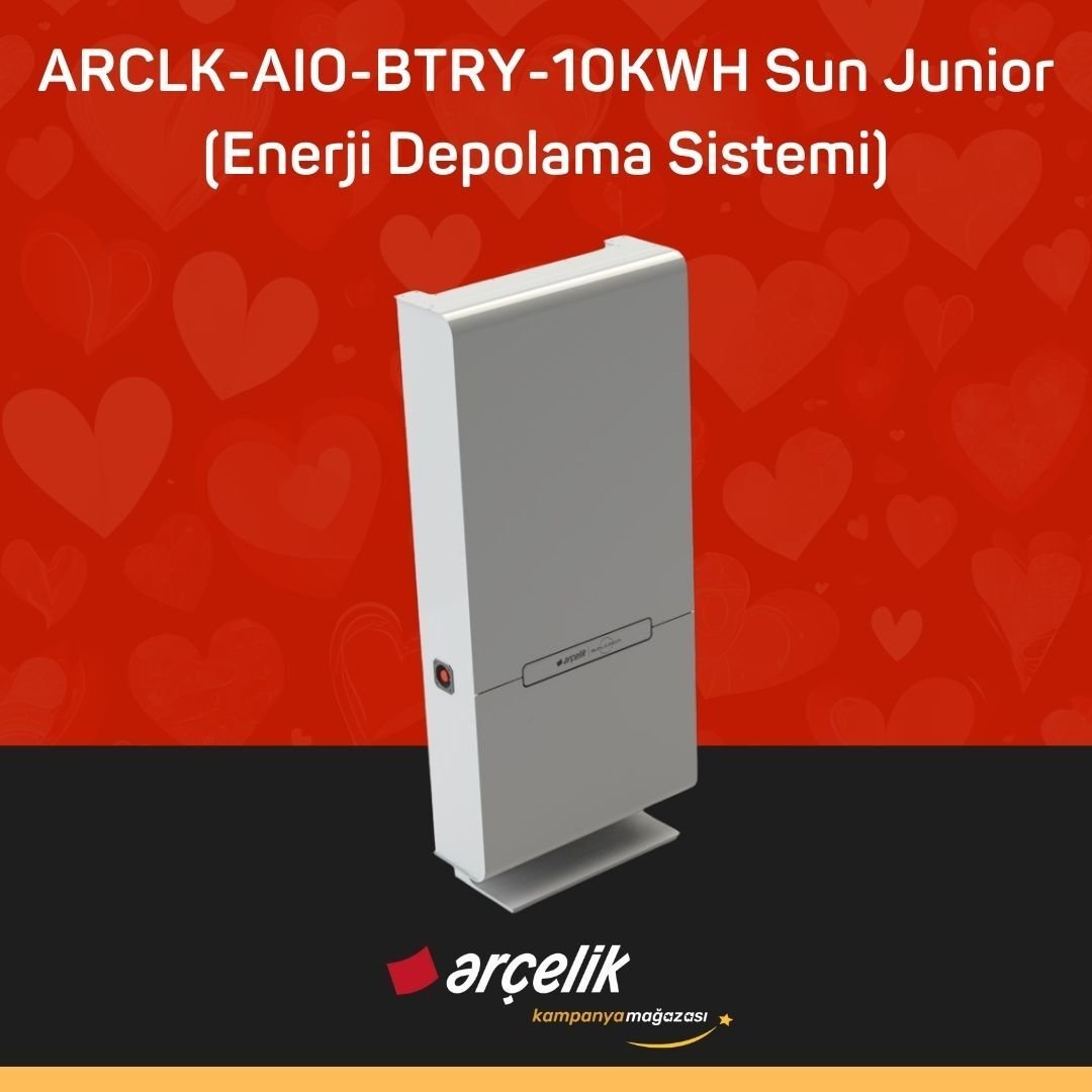 ARÇELİK ARCLK-AIO-BTRY-10KWH Sun Junior (Enerji Depolama Sistemi)