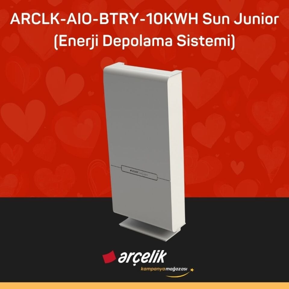 ARÇELİK ARCLK-AIO-BTRY-10KWH Sun Junior (Enerji Depolama Sistemi)