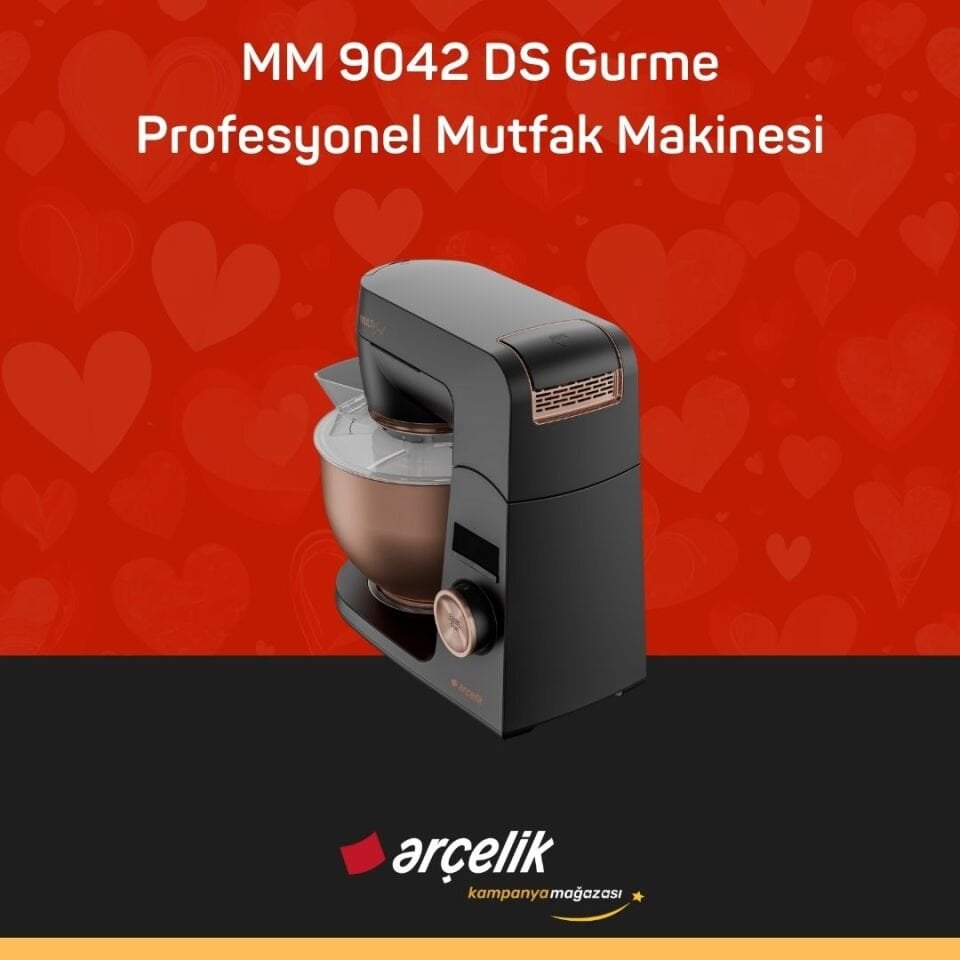 ARÇELİK MM 9042 DS Gurme Profesyonel Mutfak Makinesi