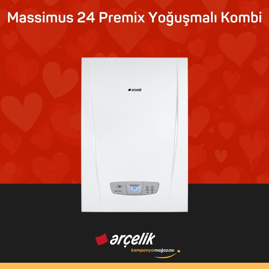 ARÇELİK Massimus 24 Premix Yoğuşmalı Kombi