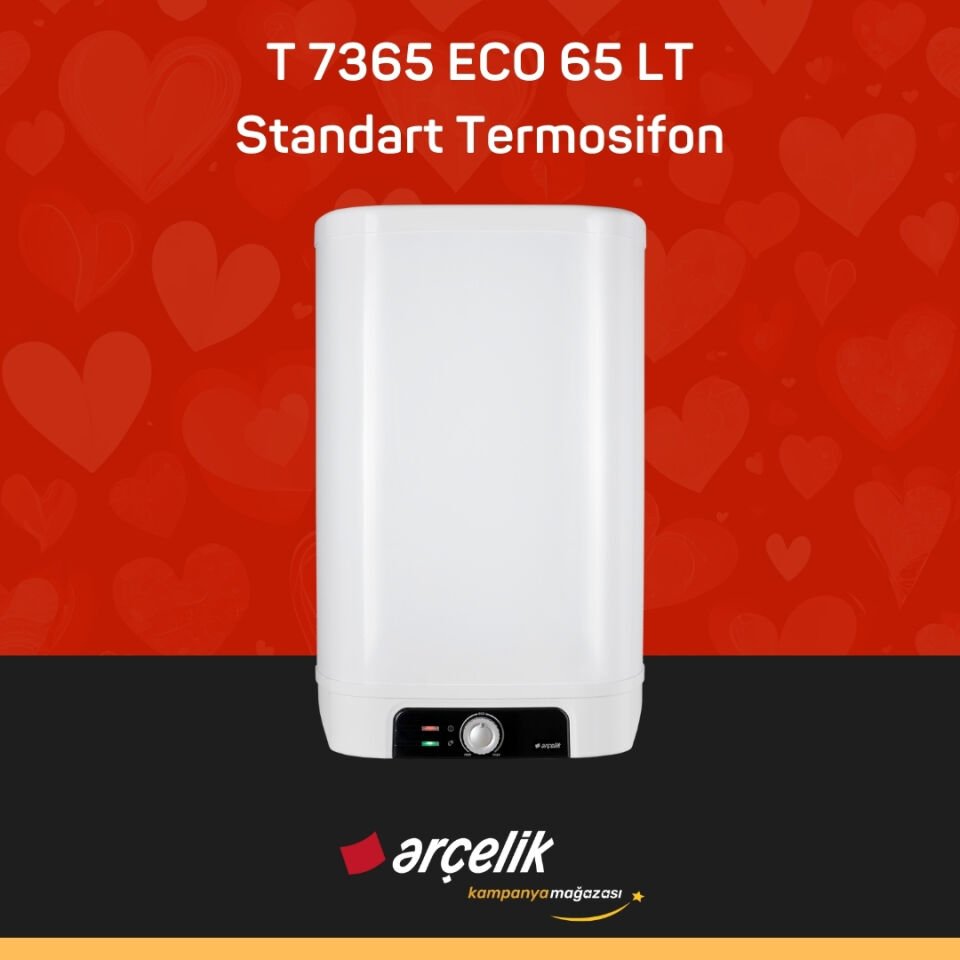 ARÇELİK T 7365 ECO 65 lt. Standart Termosifon