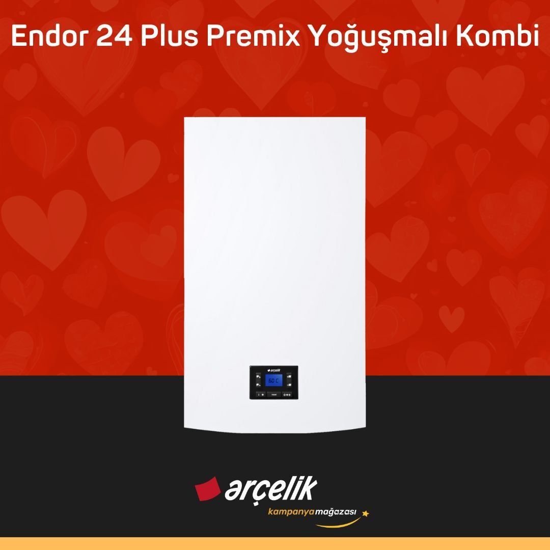 ARÇELİK Endor 24 Plus Premix Yoğuşmalı Kombi