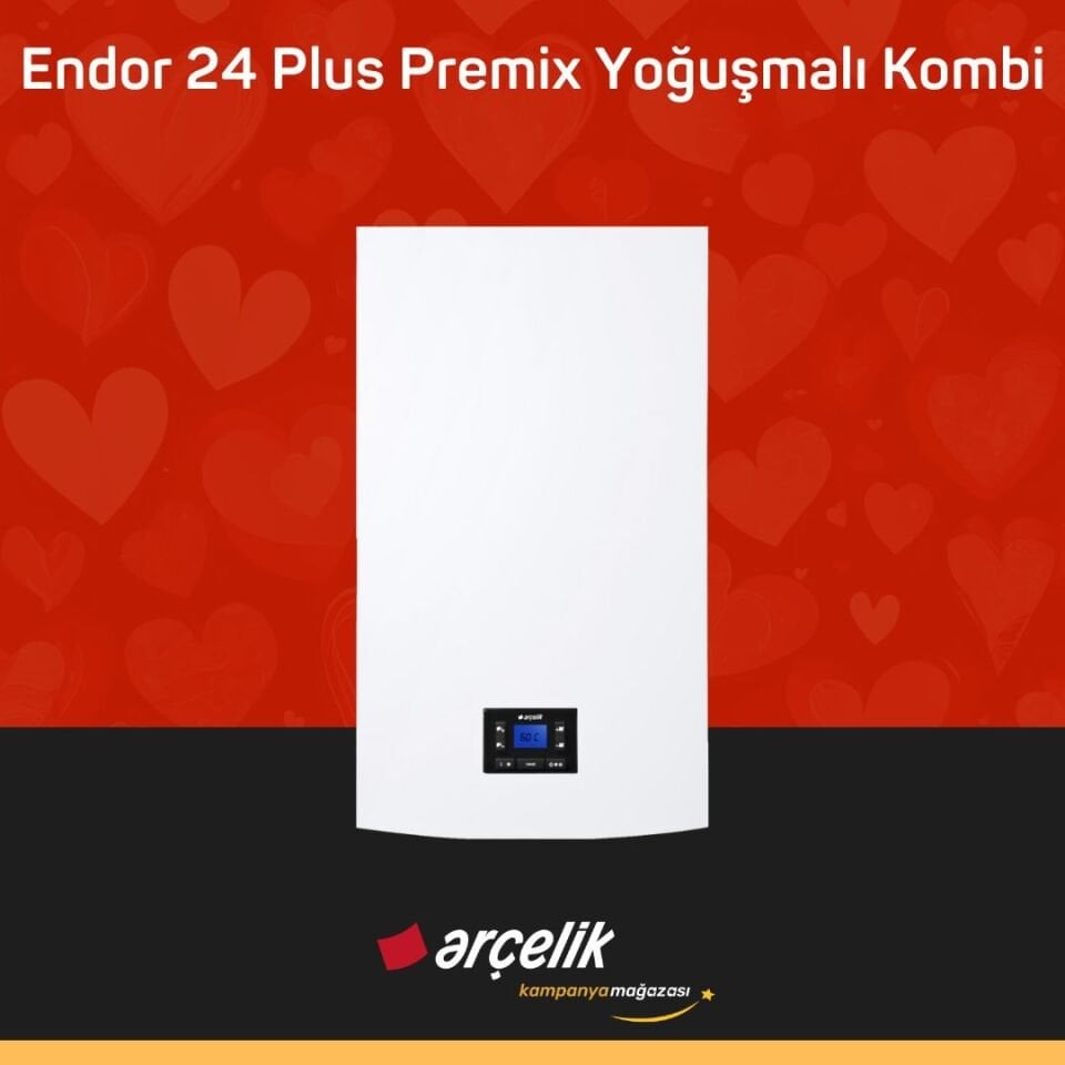ARÇELİK Endor 24 Plus Premix Yoğuşmalı Kombi