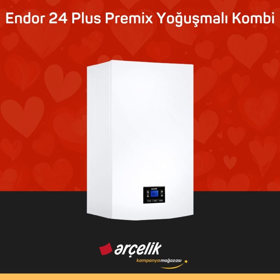 ARÇELİK Endor 24 Plus Premix Yoğuşmalı Kombi